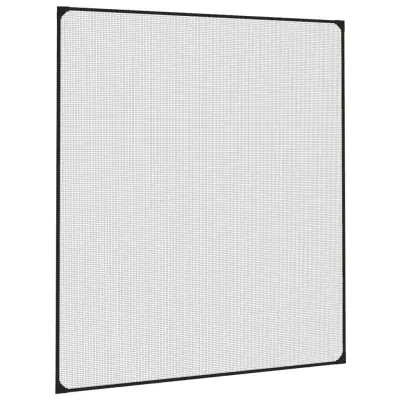 vidaXL Magnetni komarnik za okna antracit 120x140 cm