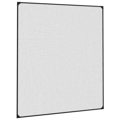 vidaXL Magnetni komarnik za okna antracit 130x150 cm