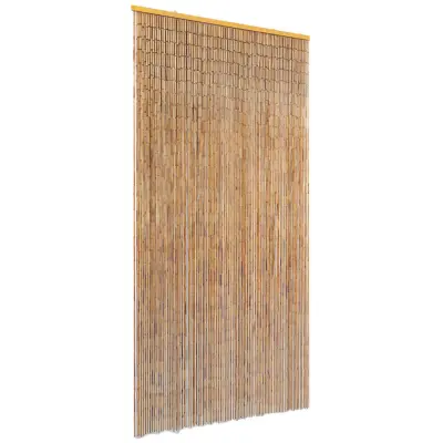 vidaXL Komarnik za vrata iz bambusa 90x220 cm