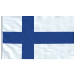 vidaXL Finska zastava 90x150 cm