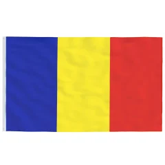 vidaXL Romunska zastava 90x150 cm