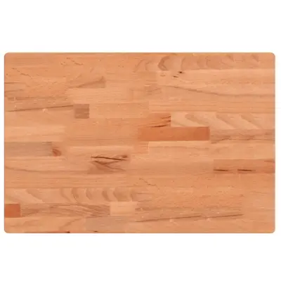 vidaXL Mizna plošča 80x40x4 cm pravokotna trdna bukovina