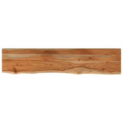vidaXL Mizna plošča 180x40x2,5 cm pravokotna akacija naraven rob