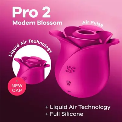Vibro stimulator "Modern Blossom Clit Sucker" (R900297)