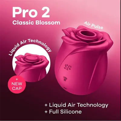 Vibro stimulator "Classic Blossom Clit Sucker" (R900296)