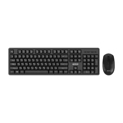 MARVO OFFICE WS005 BK brezžični set - SLO/CRO LAYOUT