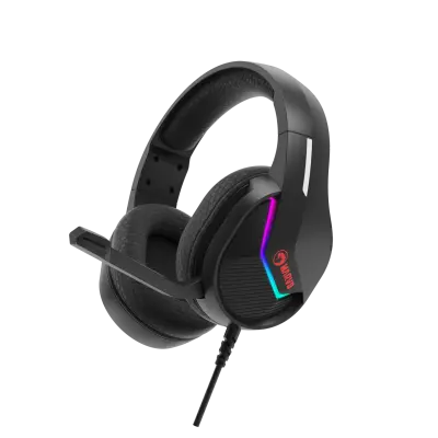 MARVO H8618 BK žične RGB slušalke
