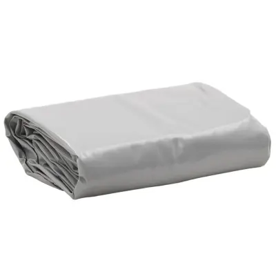vidaXL Ponjava siva Ø 4 m 650 g/m²