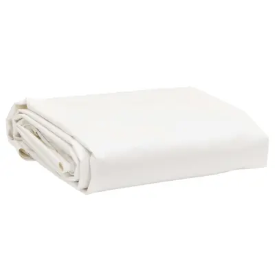 vidaXL Ponjava bela 5x5 m 650 g/m²