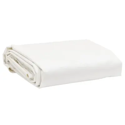 vidaXL Ponjava bela Ø 4 m 650 g/m²