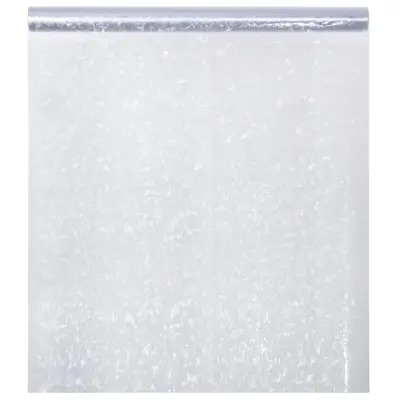 vidaXL Okenska folija matirana 3D vzorec mavrice 90x2000 cm PVC