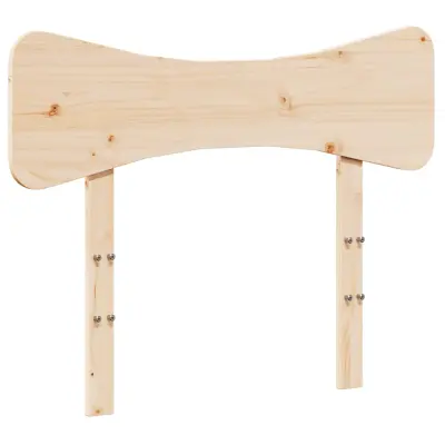 vidaXL Vzglavje 90 cm trdna borovina