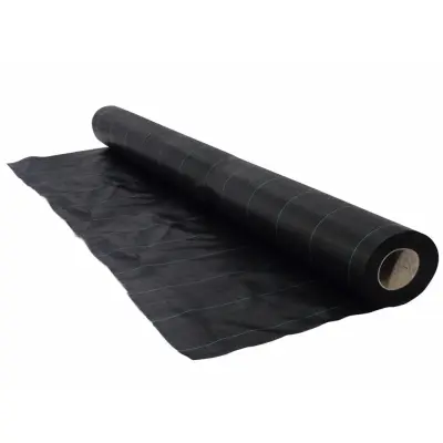 Nature Talna obloga proti plevelu 2,1x50 m črna