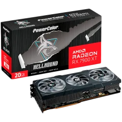 PowerColor AMD RX 7900 XT Hellhound | 20GB | GDDR6 | 320bit | 2500 MHz | 3xDP HDMI | 3 Fan 3 Slot | Vrhunska Grafična Kartica