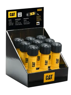 CAT Svetilka CTRACK, LED, ročna, razstavno stojalo 9 kos, CTRACK9