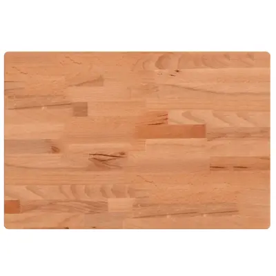 vidaXL Kopalniški pult 60x40x4 cm trdna bukovina