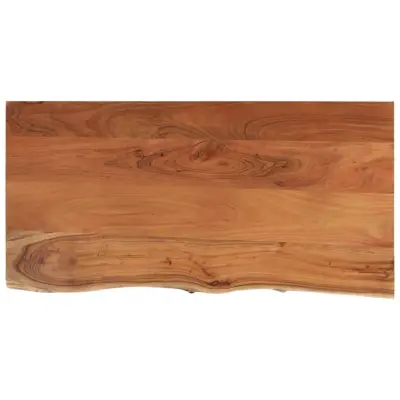 vidaXL Kopalniški pult 120x60x2,5 cm pravokoten trden akacijev les