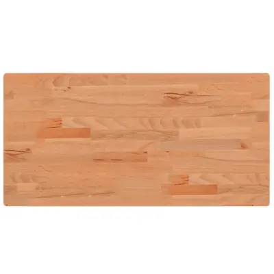 vidaXL Kopalniški pult 80x40x2,5 cm trdna bukovina
