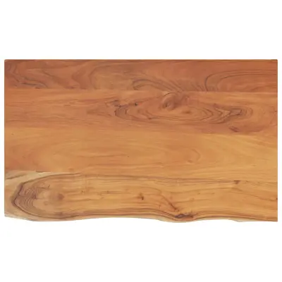vidaXL Kopalniški pult 90x60x2,5 cm pravokoten trden akacijev les