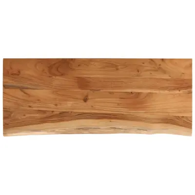 vidaXL Kopalniški pult 140x60x2,5 cm pravokoten trden akacijev les