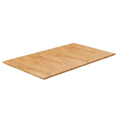 vidaXL Kopalniški pult svetlo rjav 100x60x1,5 cm obdelana hrastovina