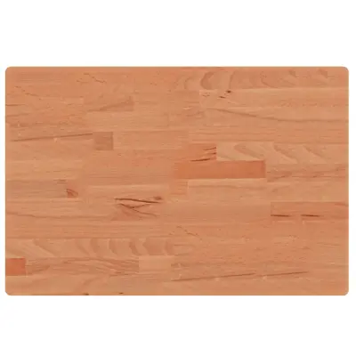 vidaXL Kopalniški pult 60x40x2,5 cm trdna bukovina