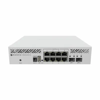 STIKALO 8-PORT Mikrotik 2,5G (CRS310-8G+2S+IN)