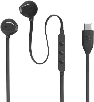 JBL Tune 305C USB-C črne slušalke
