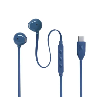 JBL Tune 305C USB-C modre slušalke