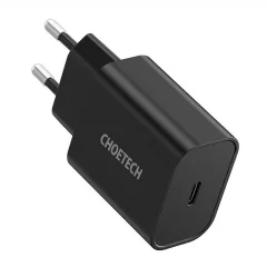 Choetech Q5004 EU omrežni polnilnik USB-C, 20 W (črn)