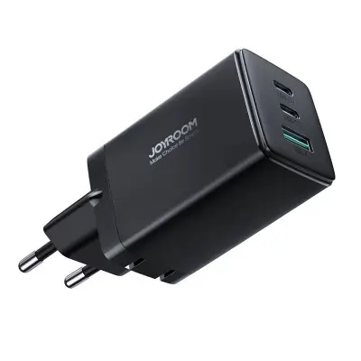 GaN Ultra 65W 2C1A Kabel C-C Joyroom TCG01 Polnilec (črn)