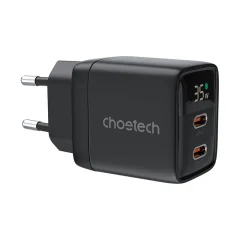 Polnilec GAN USB-C-USB-C Choetech PD6051 (črn)
