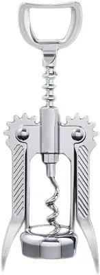 Wine bottle opener, high-grade zinc alloy wing-shaped bottle opener with multi-function bottle opener