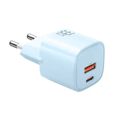 GaN 33W omrežni polnilec Mcdodo CH-0154 USB-C, USB-A (modri)