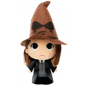 Polnjena Harry Potter Hermiona s klobukom za razvrščanje 15 cm