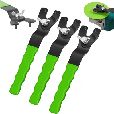 Angle grinder wrench thickened disassembly tool adjustable - multifunctional adjustable wrench, adjustable wrench angle grinder, universal adjustable