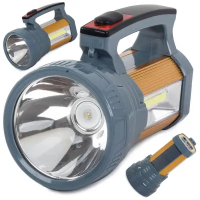 3v1 aku. solarna reflektorska LED COB xm-l l2 ročna svetilka USB powerbank