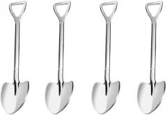 Stainless Steel Mini Coffee Spoon, Small Spoon for Desserts, Teas, Appetizers, Party Supplies