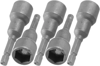 Hand electric drill socket head, strong magnetic electric screwdriver, inner hexagonal and outer hexagonal wrench, electric batch with magnetic socket