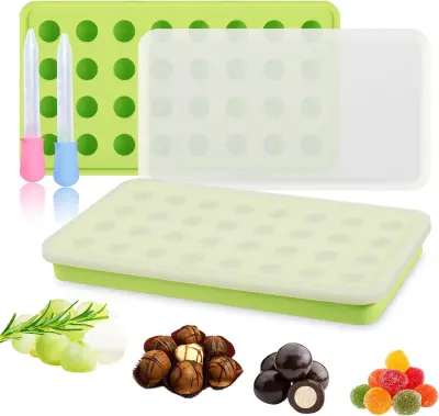 Hawthorn ball silicone small ice ball mold silicone round frozen ice mold spherical ice cube mold