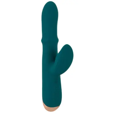 Trkajoči zajčji vibrator z gibljivim obročem