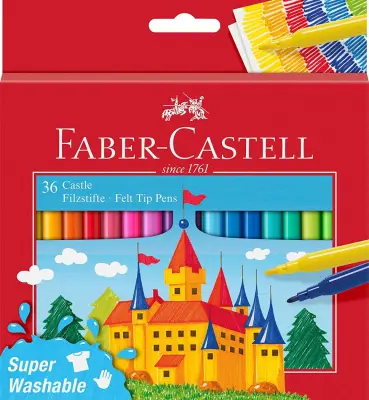 Flomaster šolski faber-castell 1/36