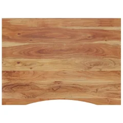 vidaXL Mizna plošča 100x80x2,5 cm pravokotna trden akacijev les