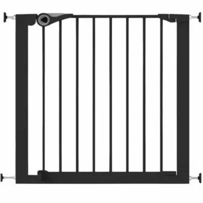 Noma Varnostna vrata Easy Pressure Fit 75-82 cm kovinska črne barve
