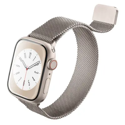 CELLULARLINE bež pašček za Apple watch 42/44/45/49