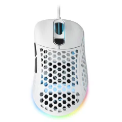 SHARKOON LIGHT² 200 USB optična gaming bela miška
