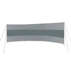 Bo-Campp Vetrobran z nosilci Caira 500x140 cm siv