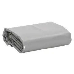vidaXL Ponjava siva 6x8 m 650 g/m²