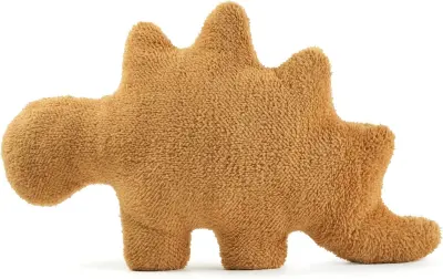 Blazina Dinozaver Nugget - Chicken Nugget Pillow Plišasta igrača zagotavlja udobno crkljanje za otroke (ne morejo stati), ustvarjalna darila za dekora