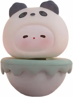 Ženska dekoracija kozarca Panda | Namizna dekoracija Panda | Namizna dekoracija, domači namizni okraski Panda (Panda)